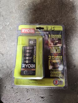 Ryobi Battery Chárter And Power Source