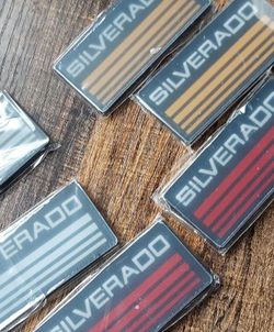 Chevrolet Silverado Emblems