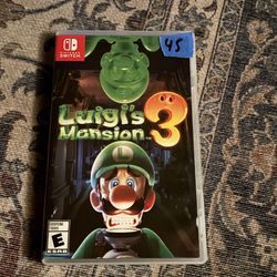 Luigi Mansion 3 Nintendo Switch 