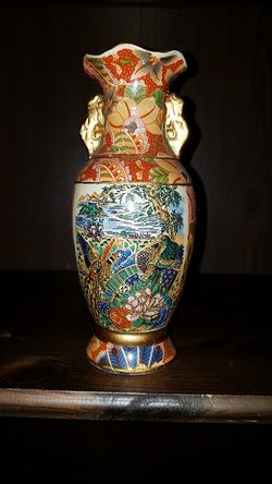 Oriental antique vase