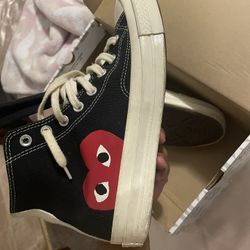 Comme Des Garçons Converse  Size 8 M Size 10 W 