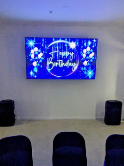 85 inch Samsung Smart TV