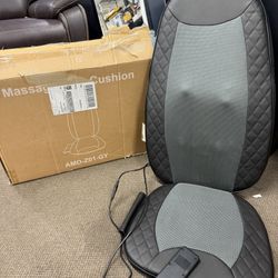 Back Massagers, Vibrating Heating Pad for Back, Massage Chair Pad