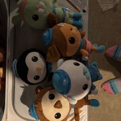 Octonauts Plushies 