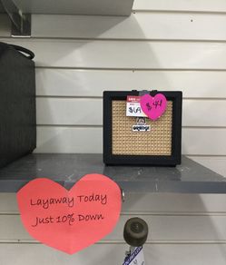 Orange Mini Amp $44