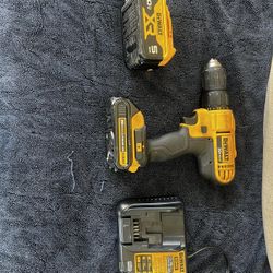 Dewalt Drill W/ 5ah Battery
