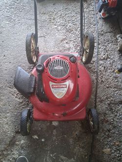 Craftsman gold edition push mower