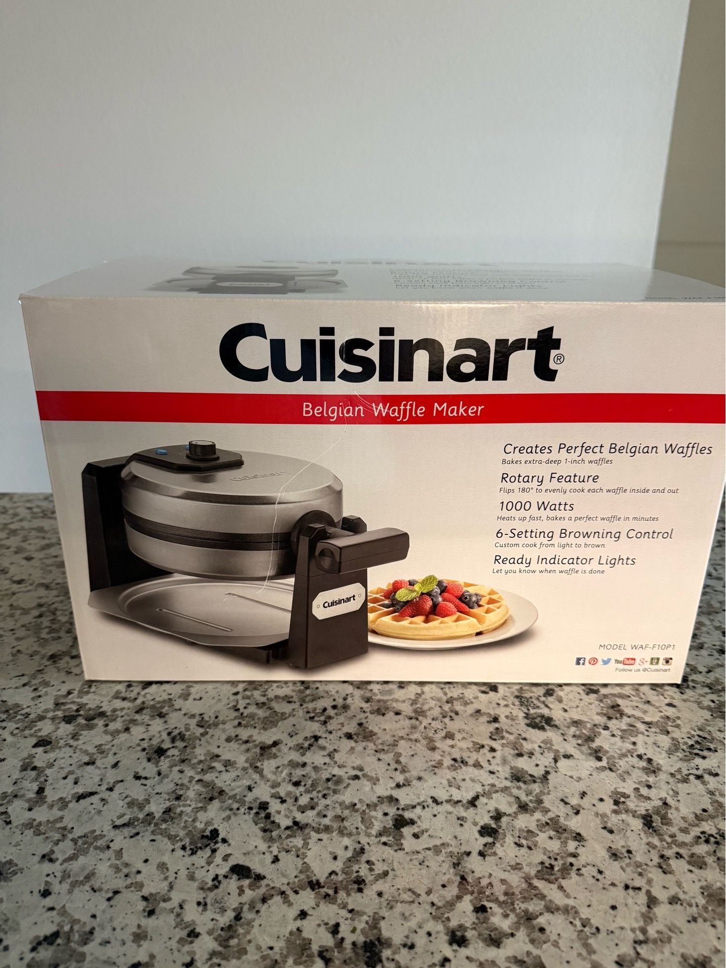 New Cuisinart Waffle Maker