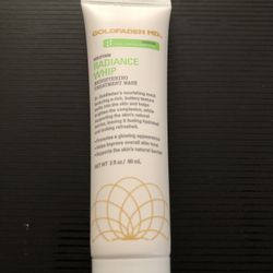 GOLDFEDEN MD SOLUTION RADIANCE WHIP Brightening Treatment Mask Full Sz~2oz/60ml