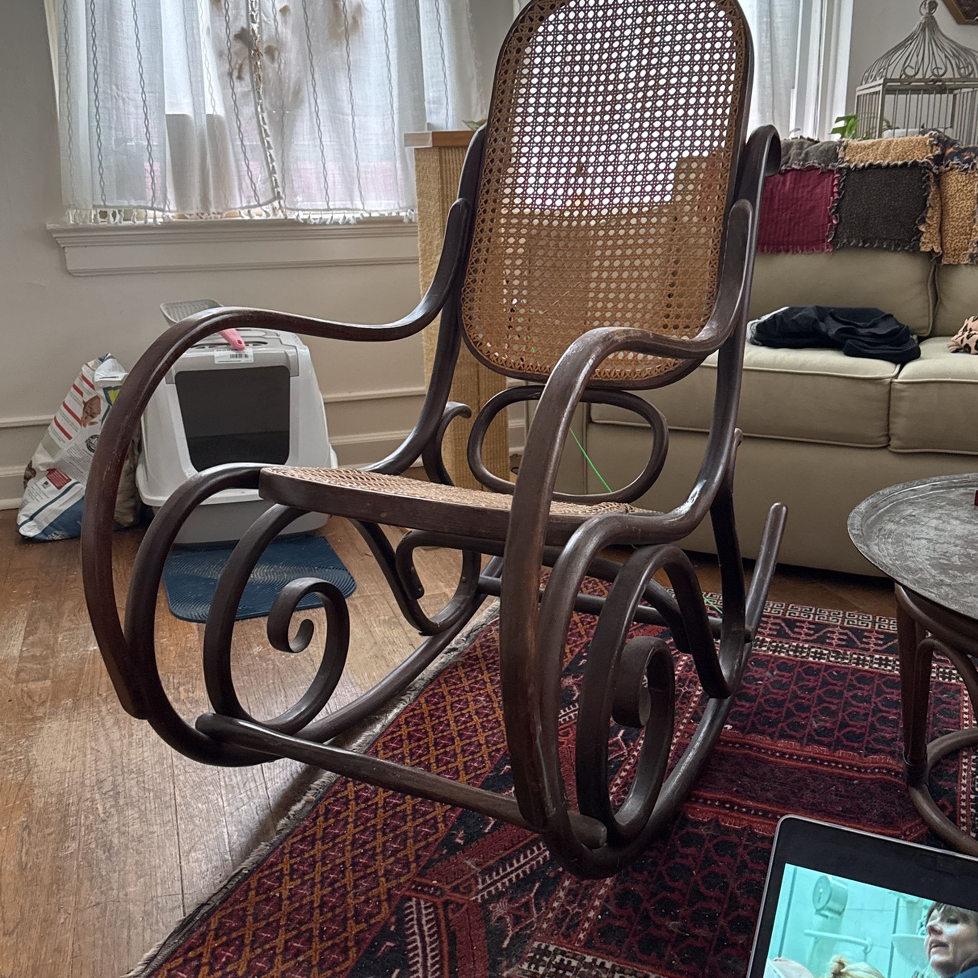Cane Rocking Chair