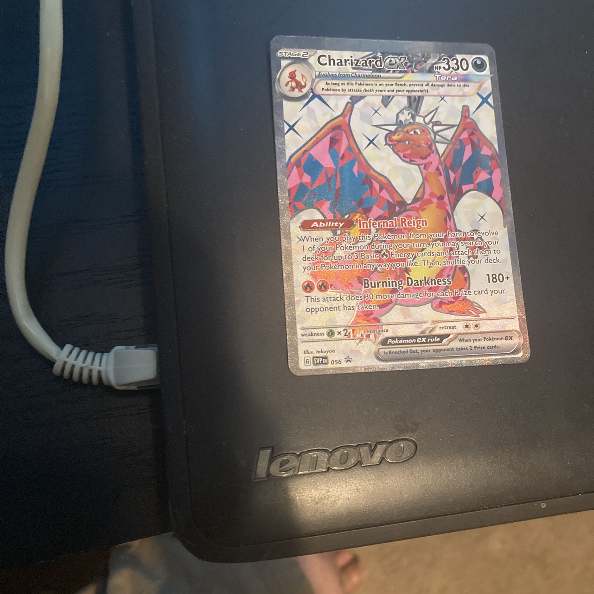 Charizard Ex SVP 056 Black Star Promo