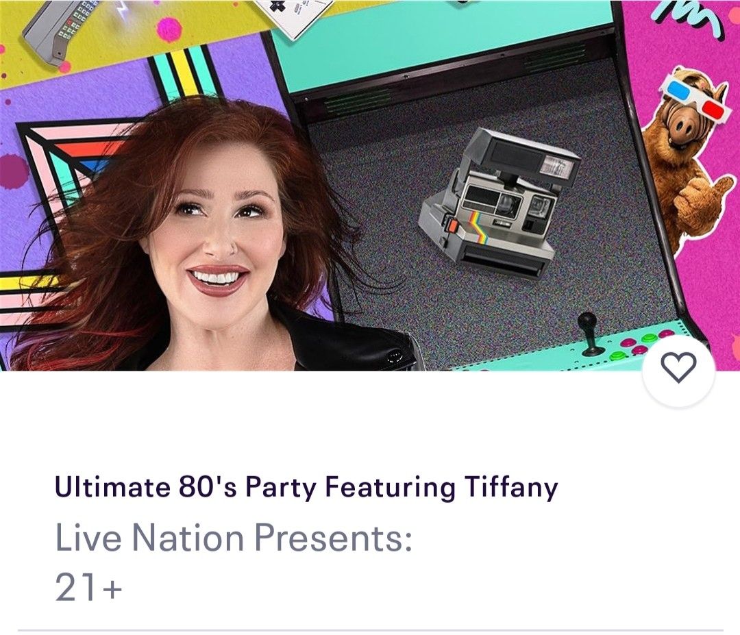 TIFFANY TICKETS