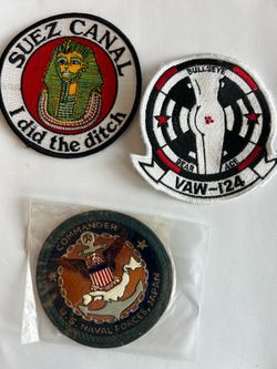 Squadron patches, etc.