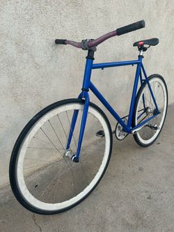 Blue Purefix fixie