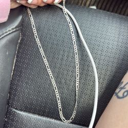 925 Sterling Silver Figaro Chain 
