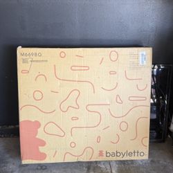 Babyletto Origami Mini Crib Grey