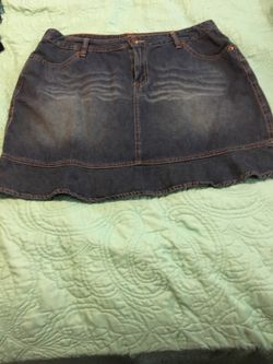 Jean skirt