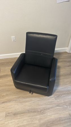 Kids Convertible Chair with Storage & Ottoman