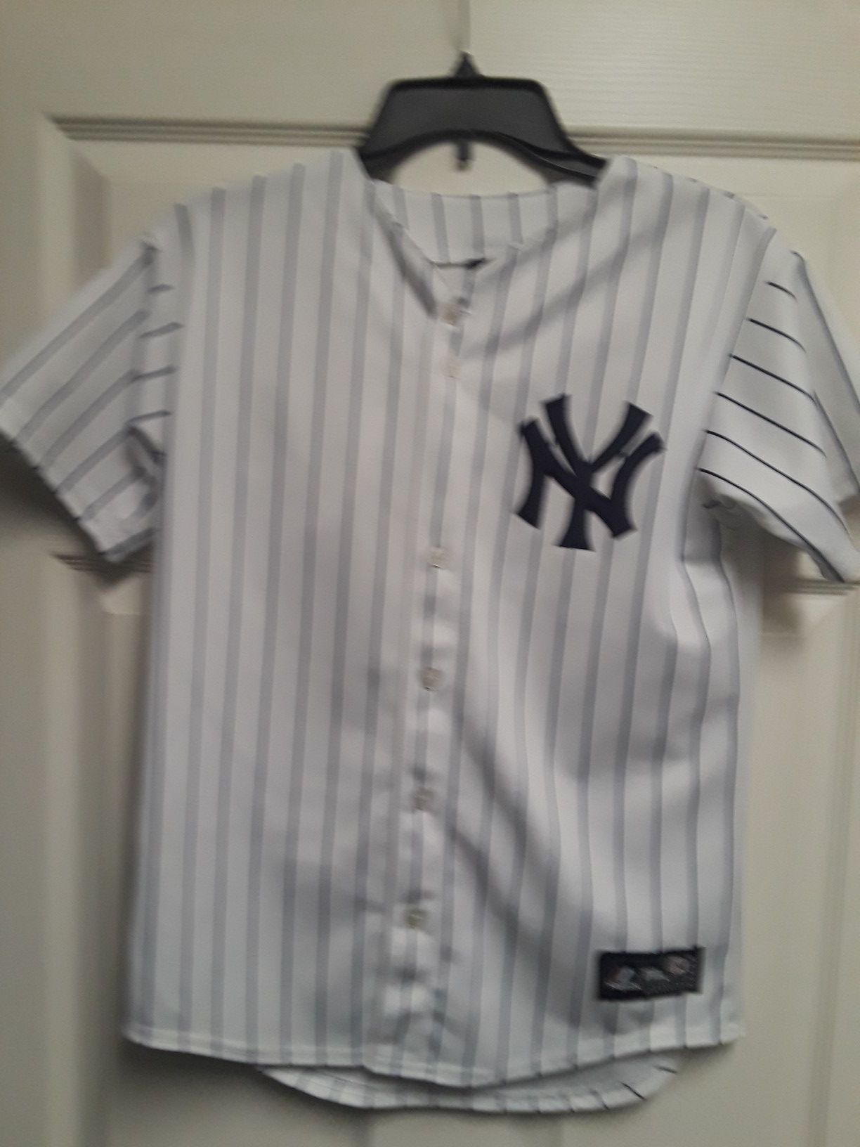 N.Y. Yankees Nick Swisher Jersey Youth Large