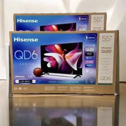 HD88 55QD6 55” Hisense smart 4k led Uhd tv