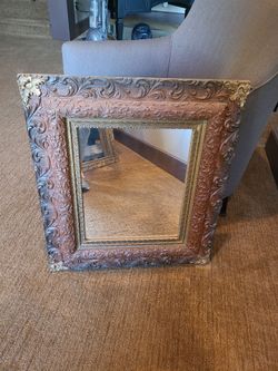 Antique wood frame