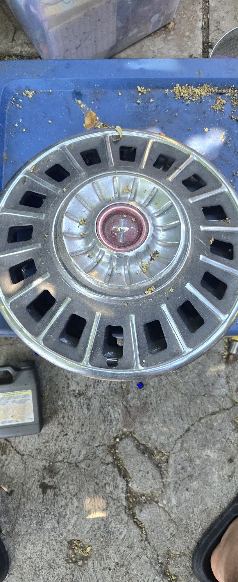 1960s Ford Mustang Hubcaps Wheel Covers