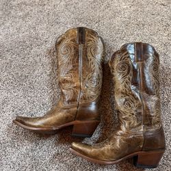 Justin Ladies Boot, Size 8C