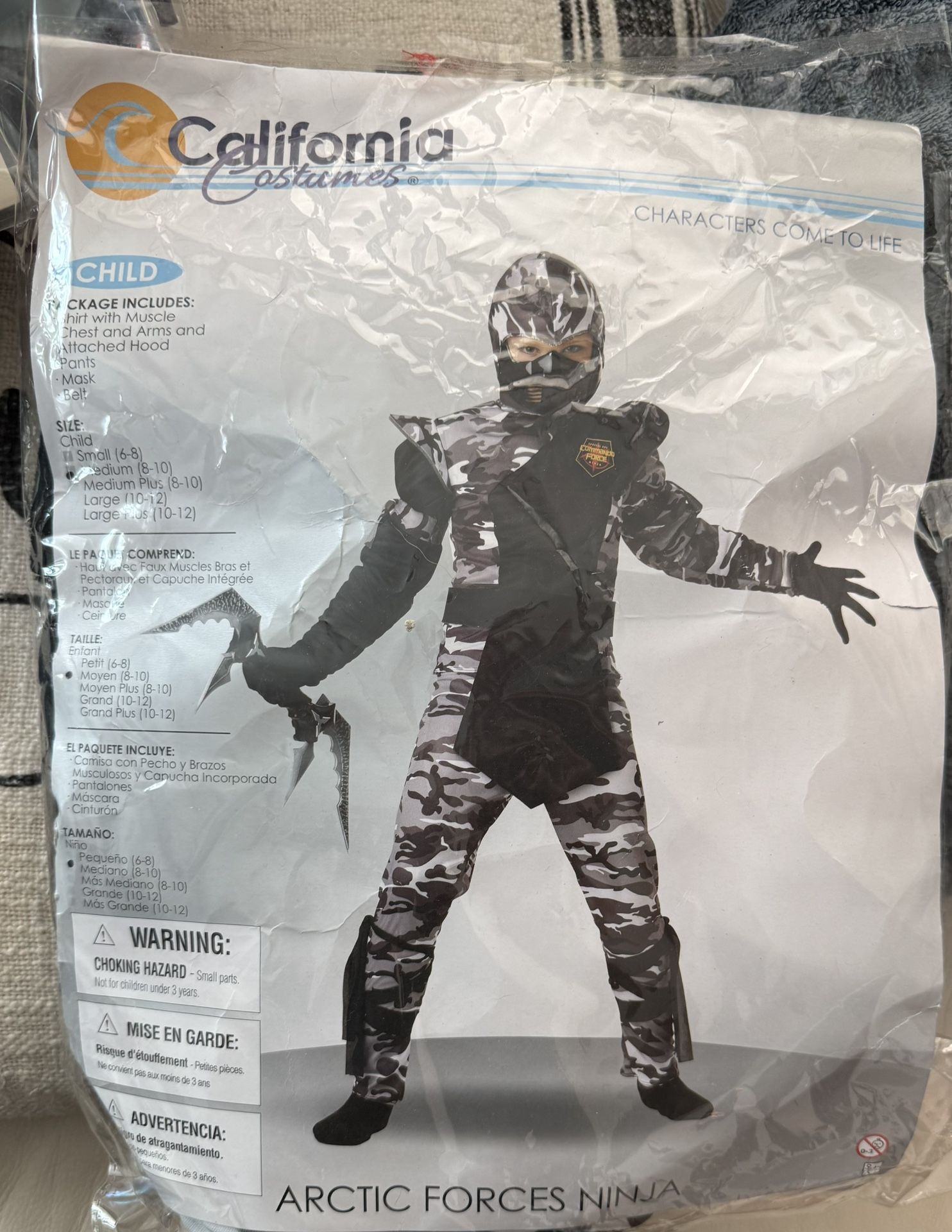 Halloween ninja Costume