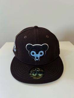 Chicago Cubs New Era 59FIFTY 1962 ASG Walnut Sky Blue Cap City Size 7