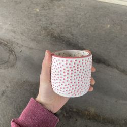 Small Polka Dot Pot