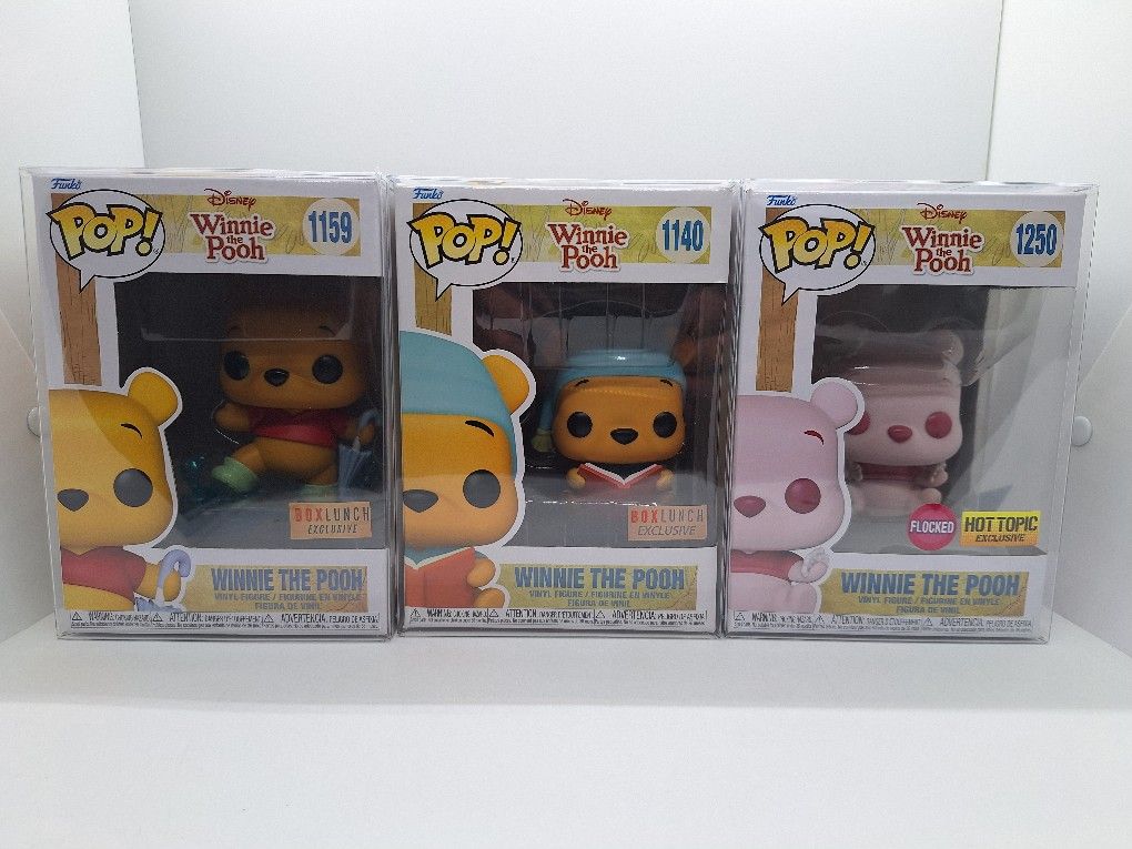 Funko Pop Winnie The Pooh Lot