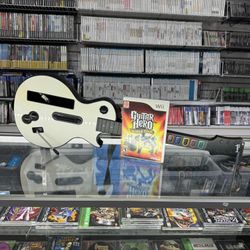 Nintendo Wii Guitar Hero World Tour And Guitar $140 Gamehogs 11am-7pm