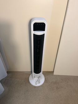 Hot? OmniBreeze Tower Fan with Oscillation, and remote. May be more than one available.