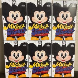 Mickey Family Cute Together Keychain 