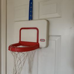 Little Tykes Basketball Hoop Over The Door