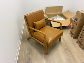 Leather Accent Chair