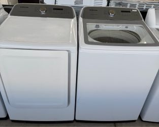 Samsung~ 📢📢🔥 Like newTop Load Washer and Dryer Set Gas