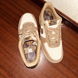 Air Force 1 Rocky Tan With Camo