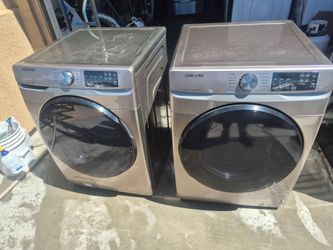 Samsung Heavy Duty Washer And Gas Dryer Set