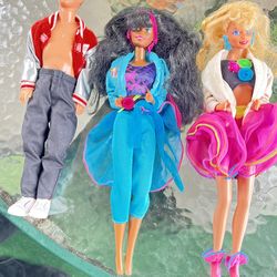 Rare 1989 Mattel Dance Club Barbie