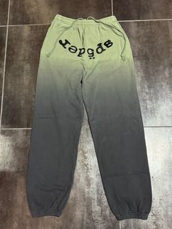 Sp5der OG Web Ombre Sweatpant 'Black' - Size Large