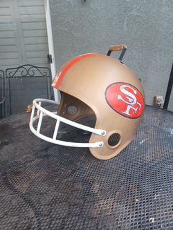 custom made sf49ers football helmet bbq grill SAN FRANCISCO 49ERS VINTAGE FOOTBALL HELMET TAIL GATE GRILL BBQ for Sale in  Madera, CA
