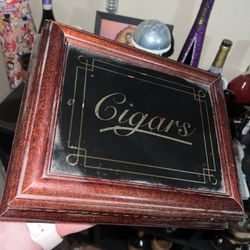 Wooden Cigar Box 