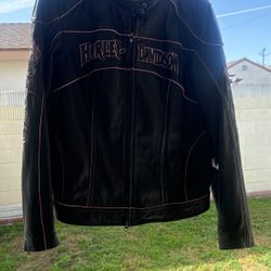 Harley Davidson woman’s leather jacket XL great condition $200