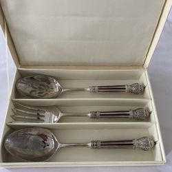 Neiman Marcus, Silver Plated, Hostess Serving Set.