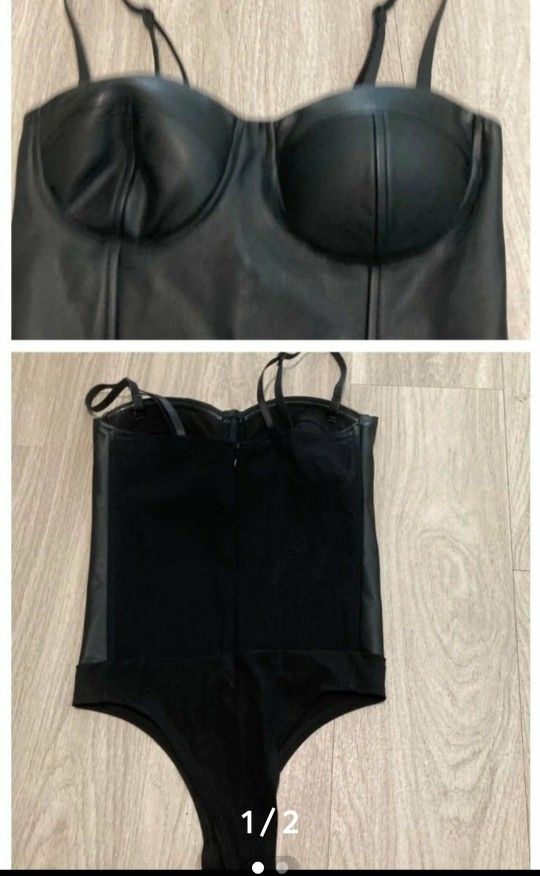 Aqua Thong Corset XS