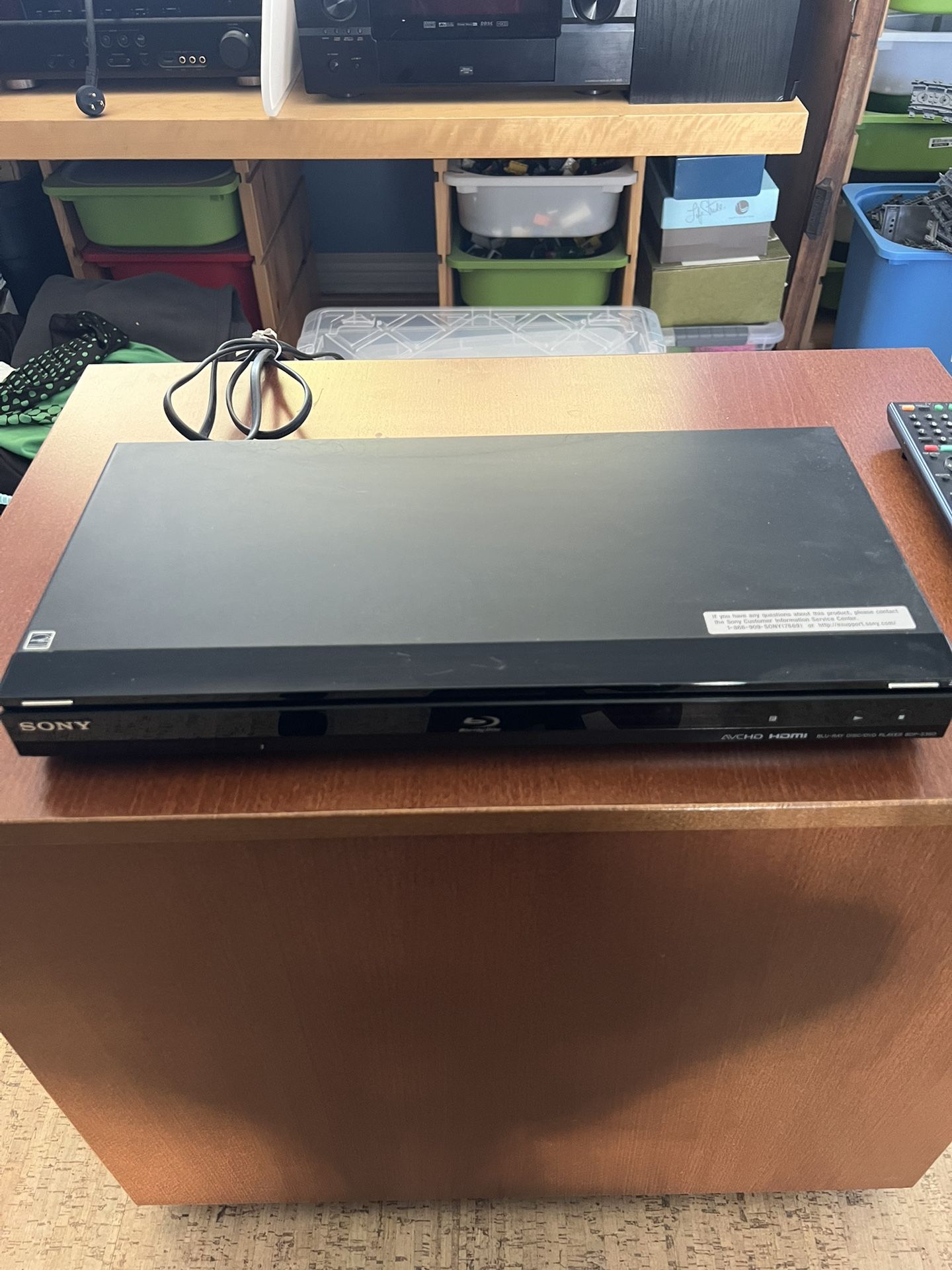 Sony BDP-S360 Blue ray DVD Player - Black