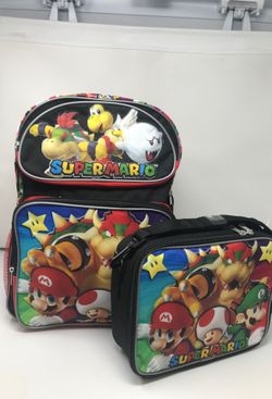 16” School Backpack & LunchBag Set
