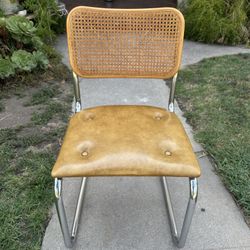 Cesca Vintage chrome  Desk Or Accent Chair 