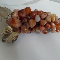 Home Decor  Stone Grapes 